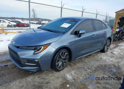 2022 Toyota Corolla Se из США, поврежденный, VIN 5YFS4MCE8NP121500